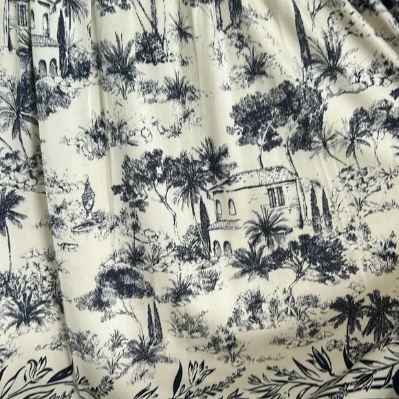 Tory Burch (stained) Dress size Large 100% silk - Picture 3 of 5